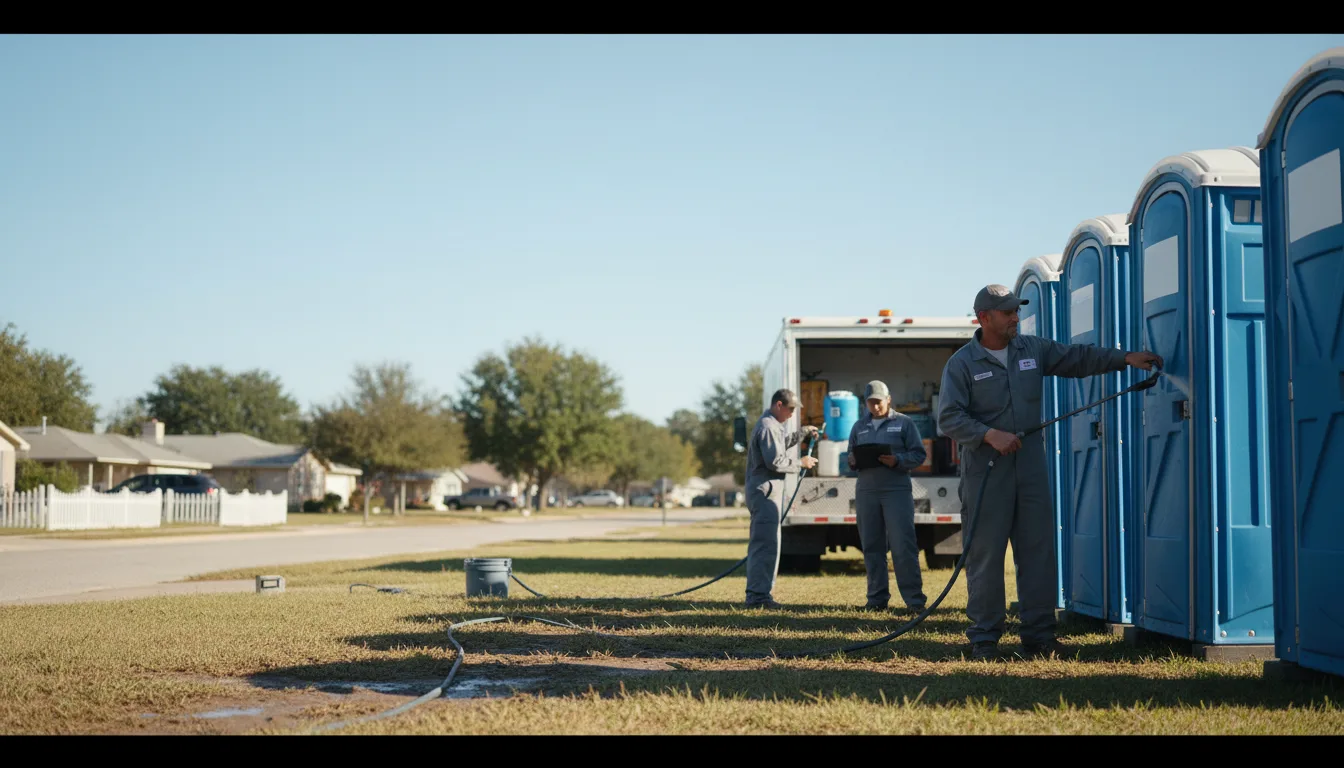 Long-Term Portable Toilet Rental in Woodville, MS near me